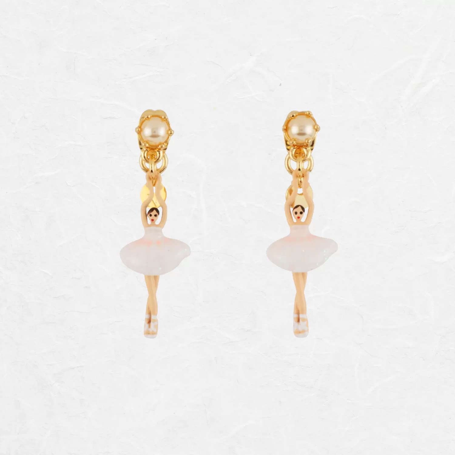 Ivory Ballerina Earrings