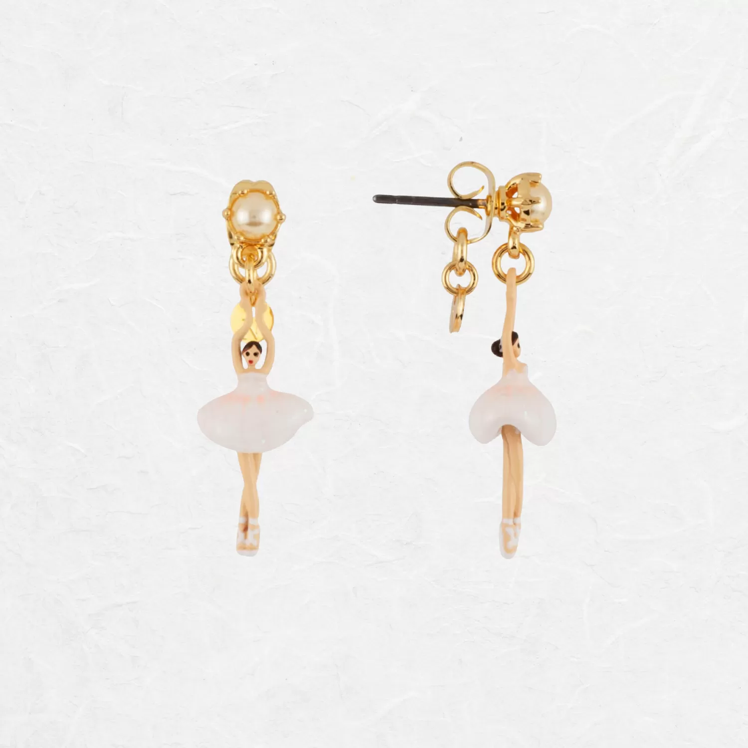 Ivory Ballerina Earrings