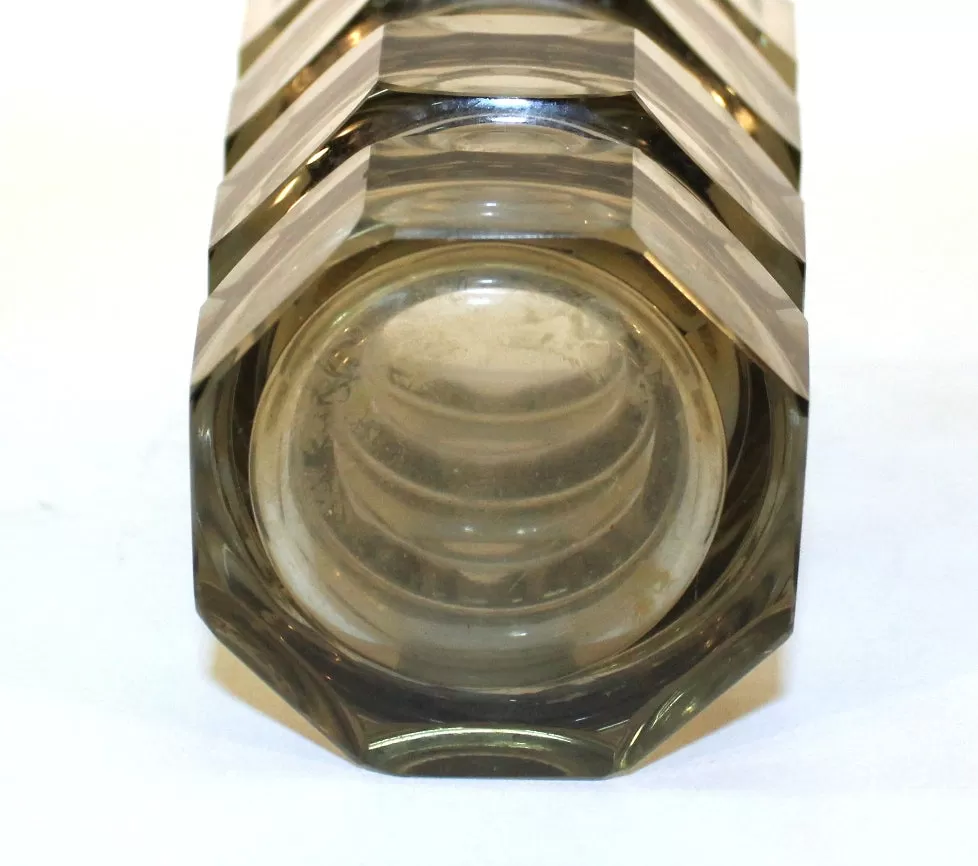 Josef Hoffman Block Glass Vase