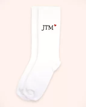 JTM Socks | White