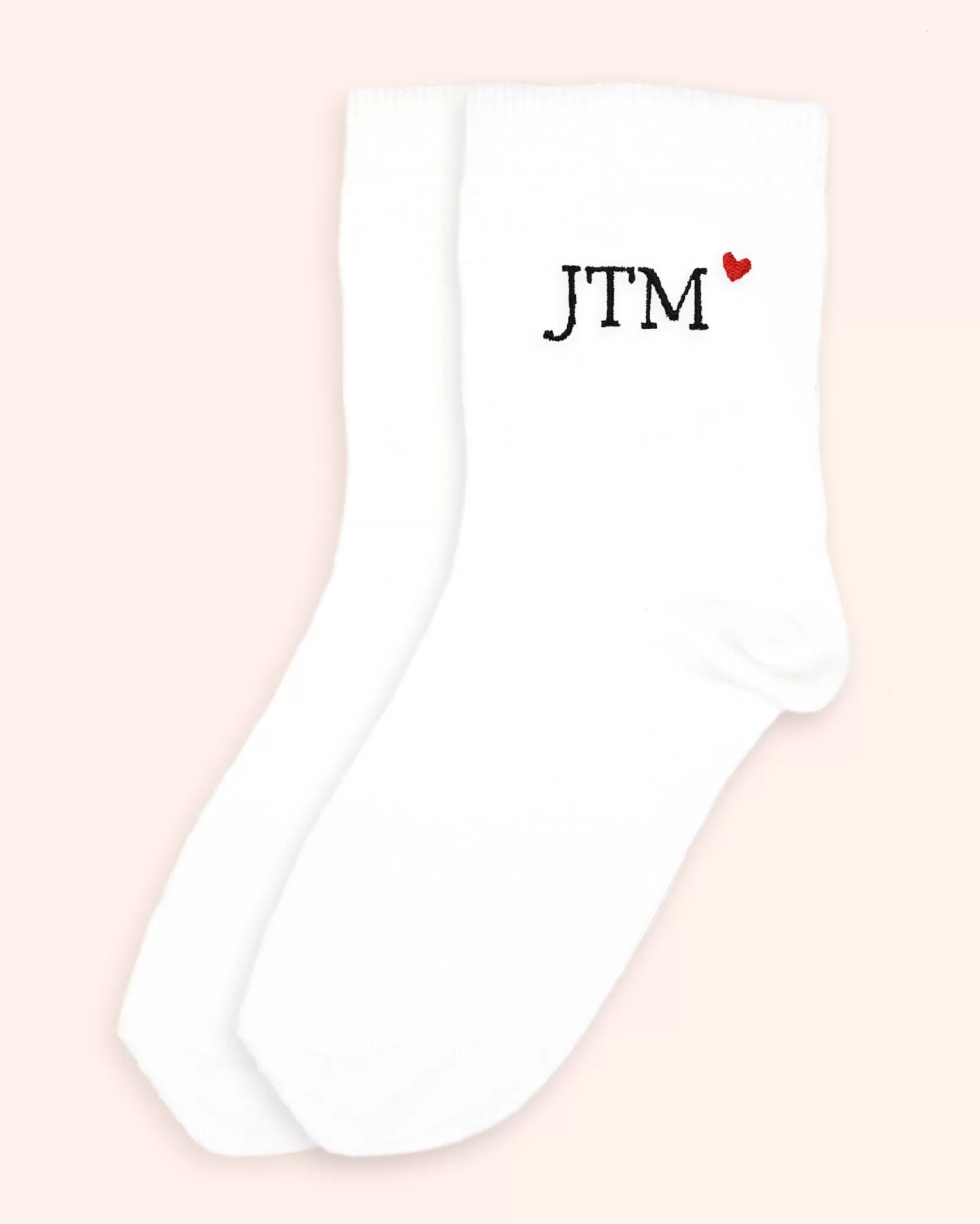 JTM Socks | White