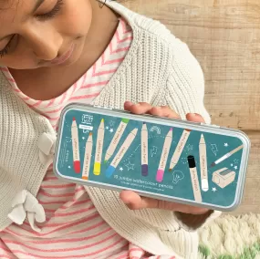 Jumbo Watercolour Pencils Tin