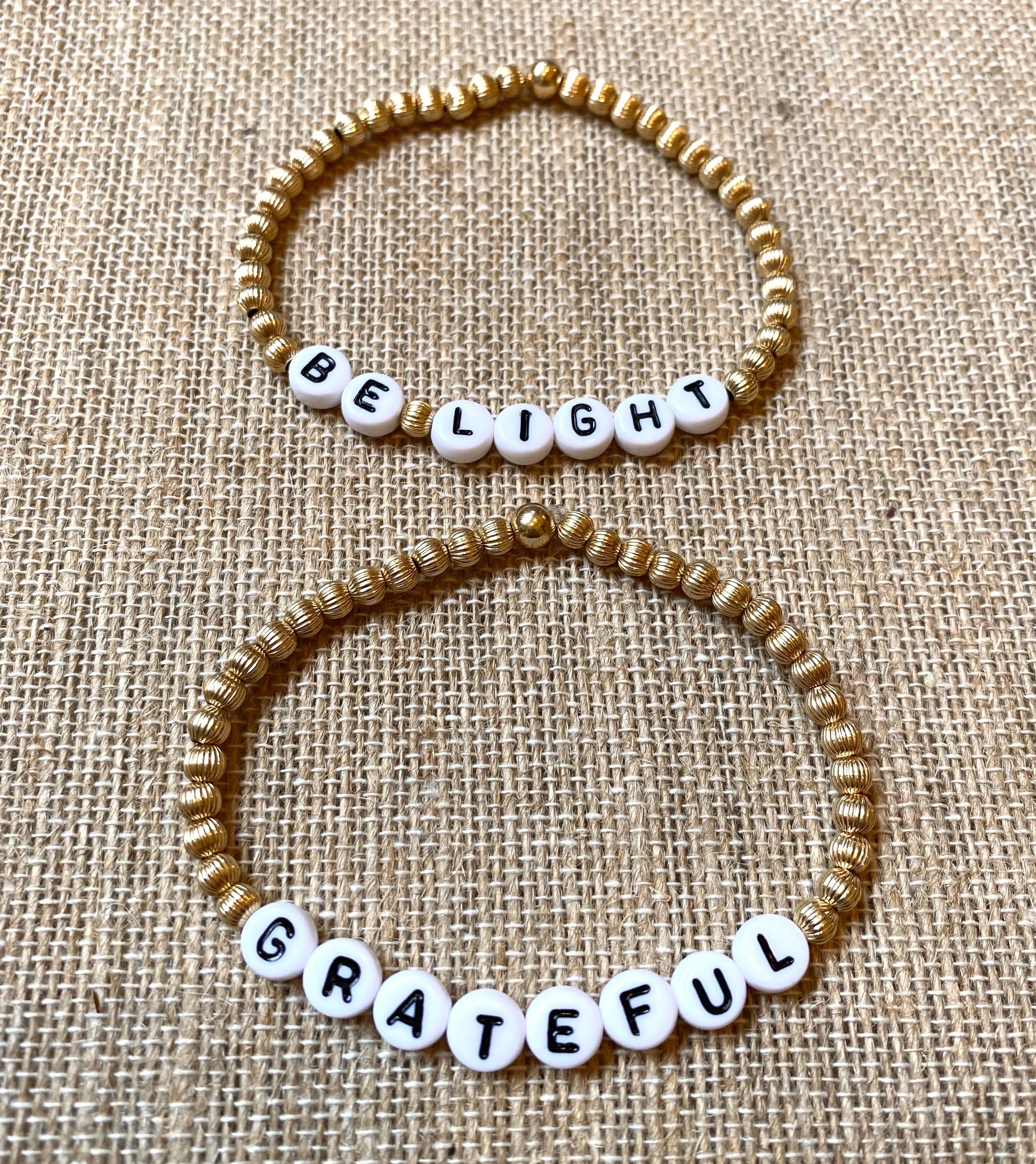 Just Say It: Graduation Custom WORD bracelets