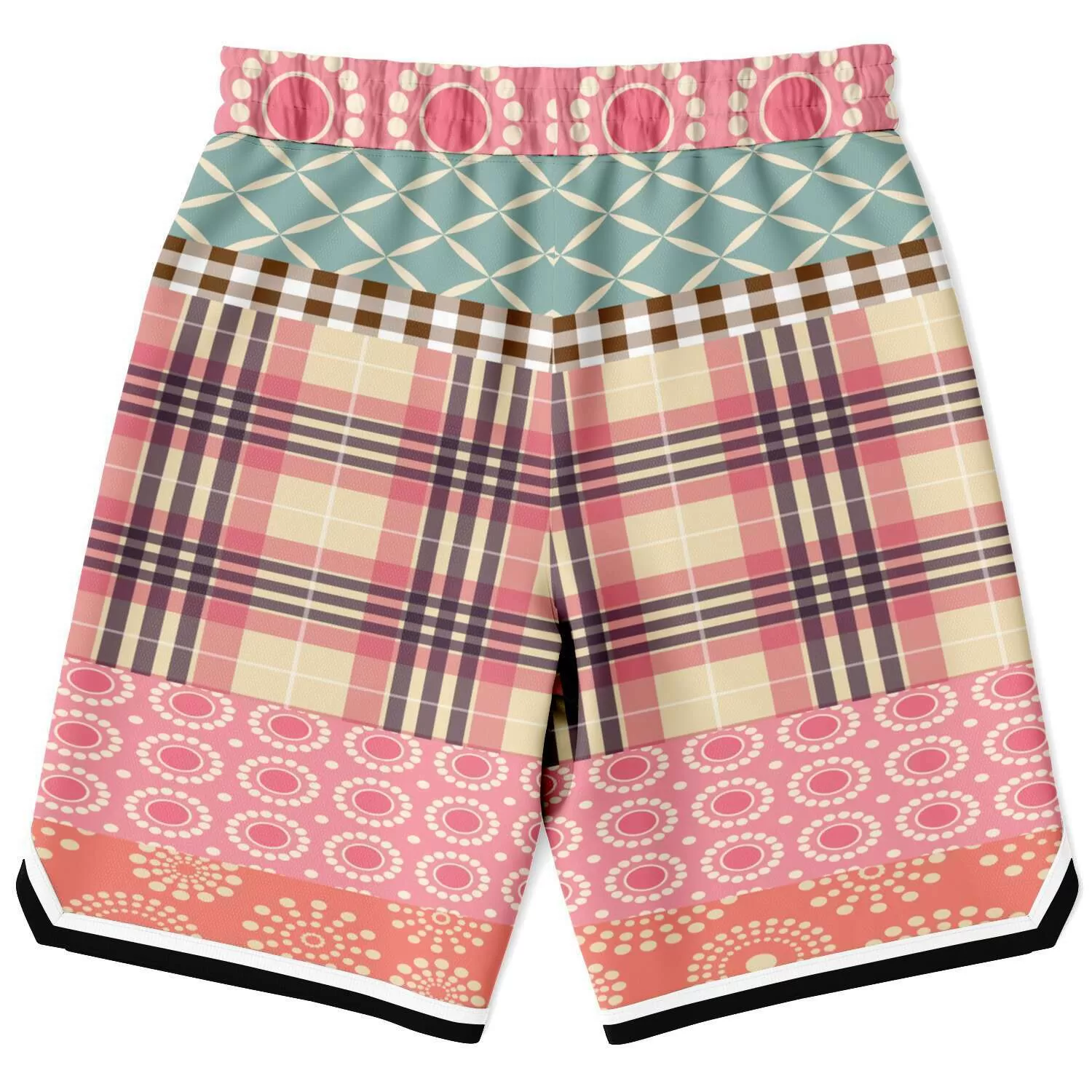 Kaleidoscope Unisex Basketball Shorts