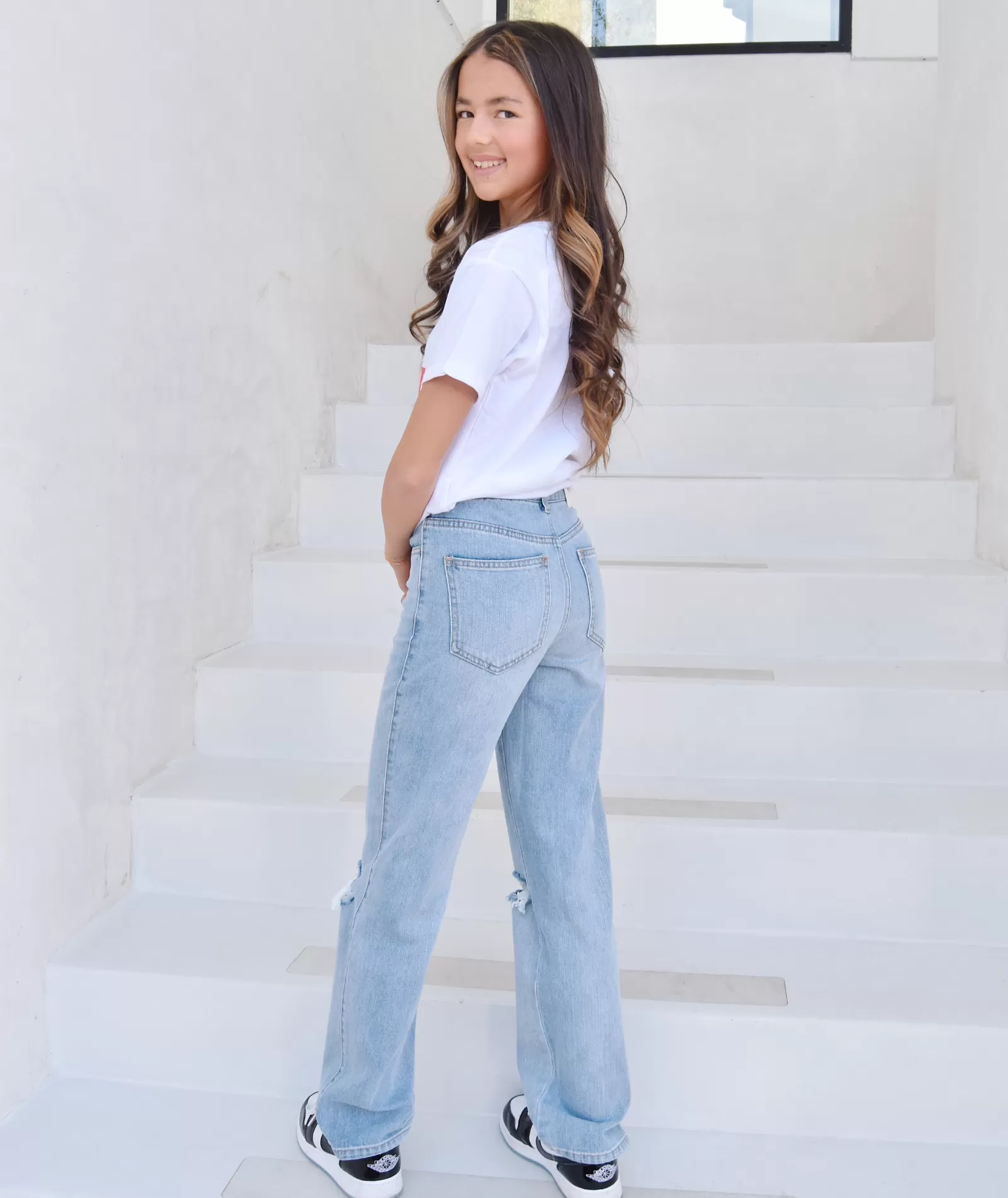 Katie J NYC Girls Montana Light Wash Jeans