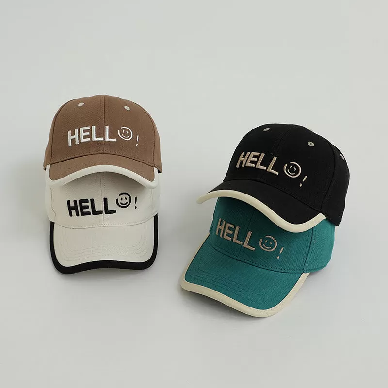 Kid Girls Boys Letters Embroidered Accessories Hats Wholesale 240111154