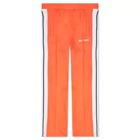 Kid's Logo Track Pants - Orange/White