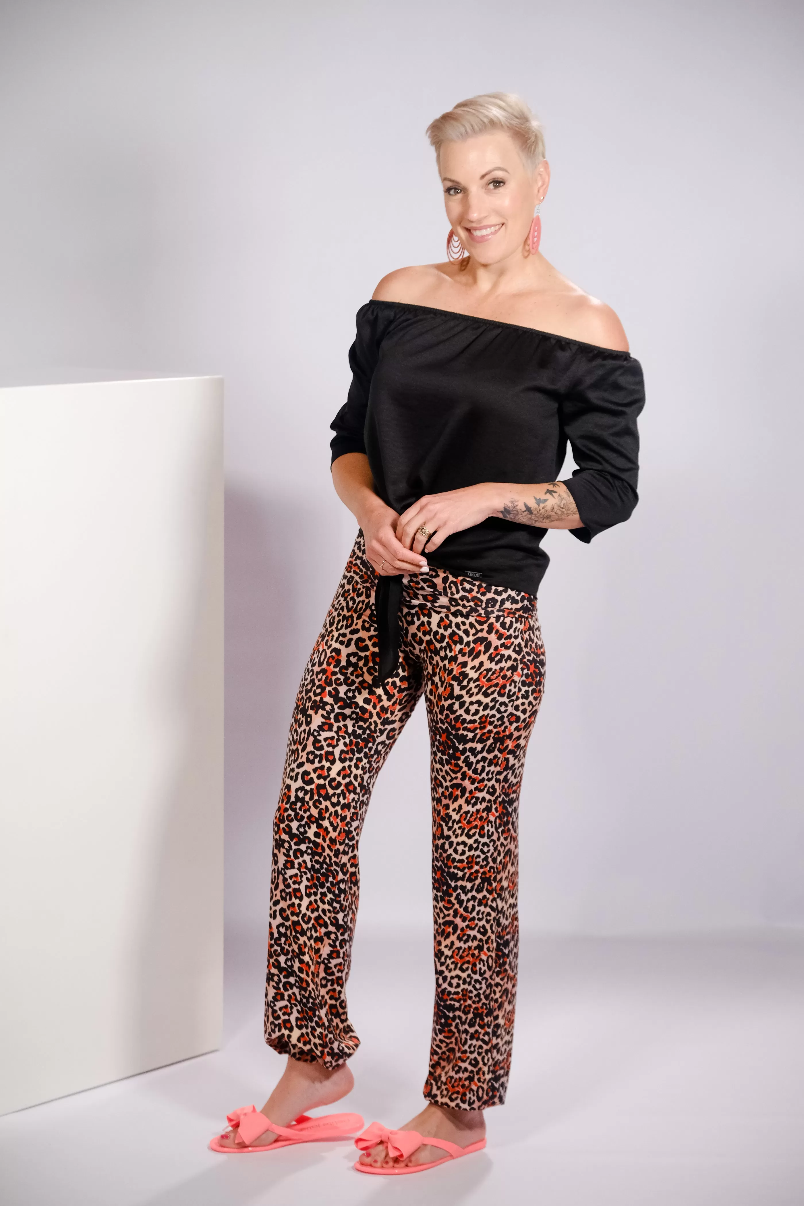 Lakisa Pants - Leopard