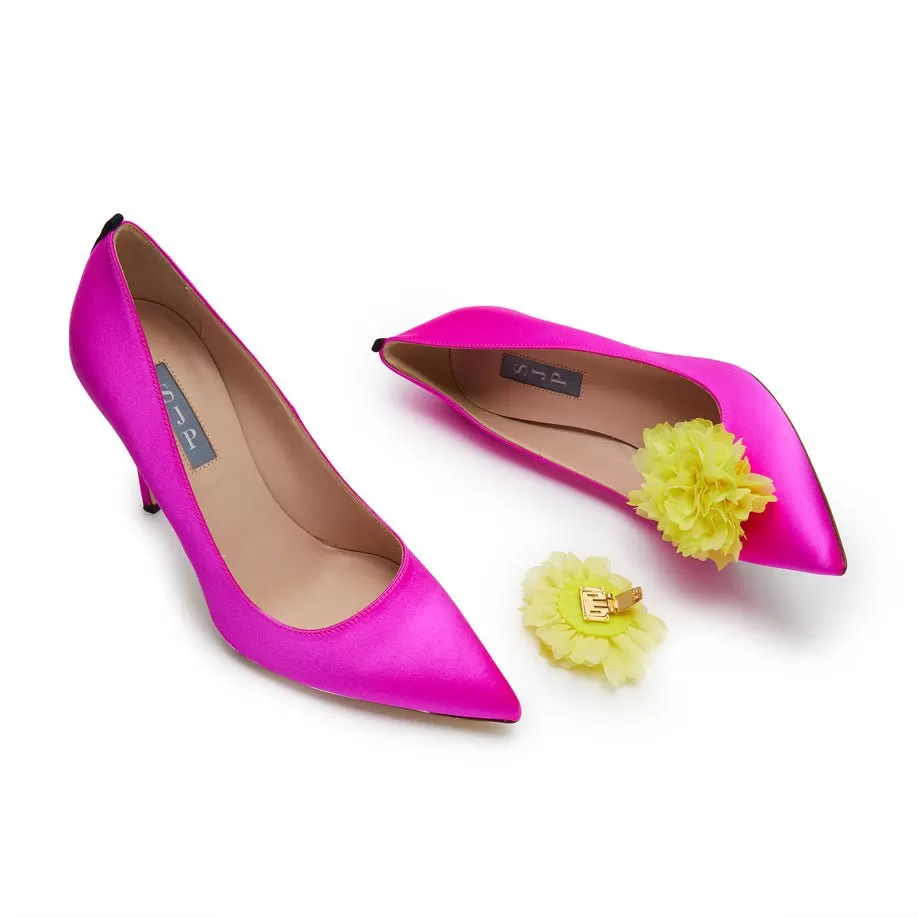 LELE X SJP RISH PEONY SHOE CLIPS