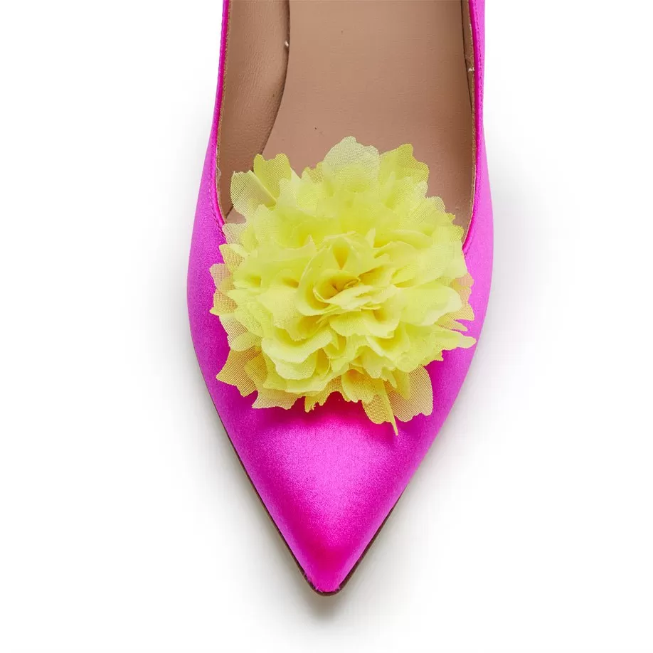 LELE X SJP RISH PEONY SHOE CLIPS