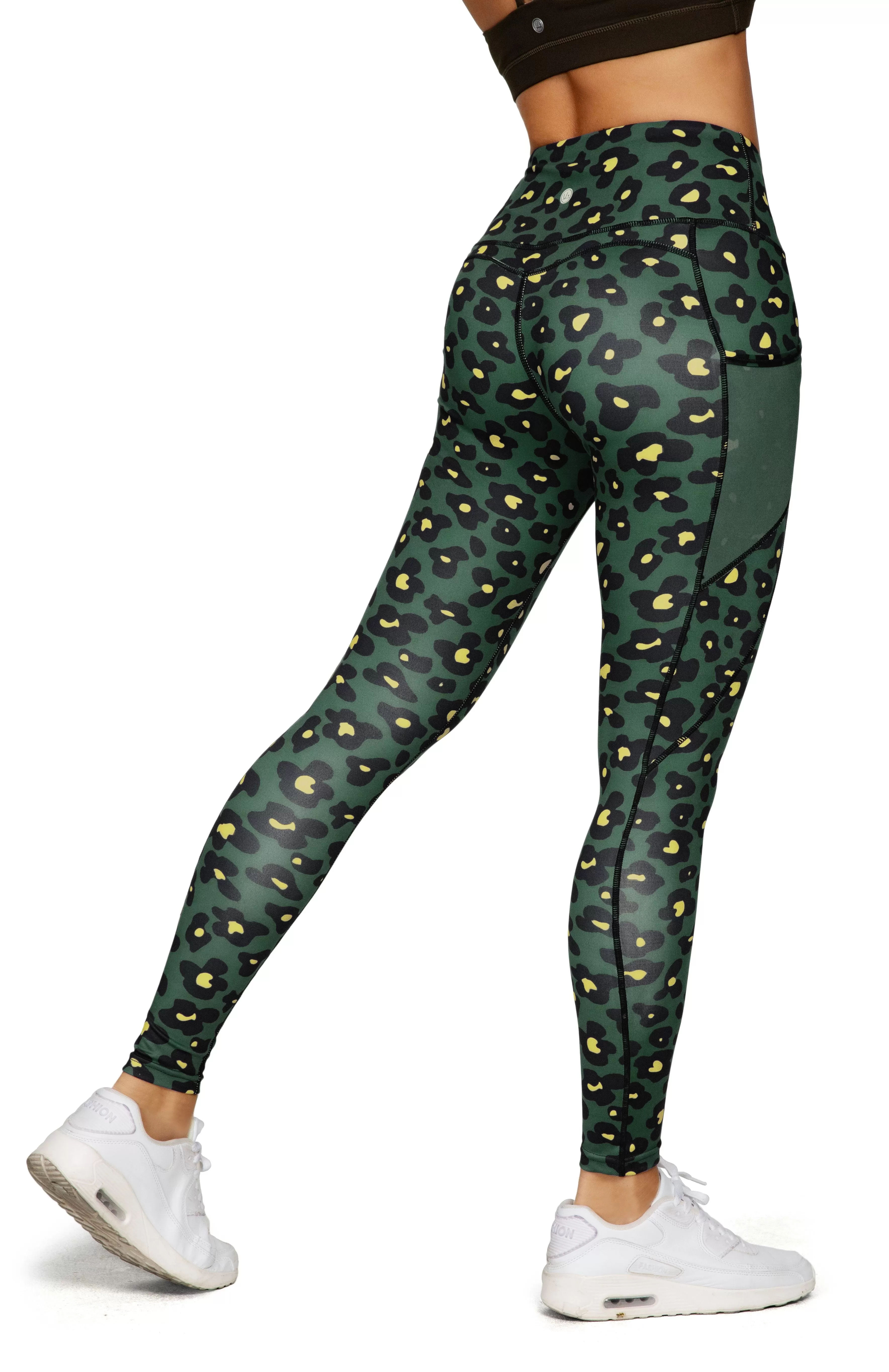 Leopard Print Waist Tights Leggings