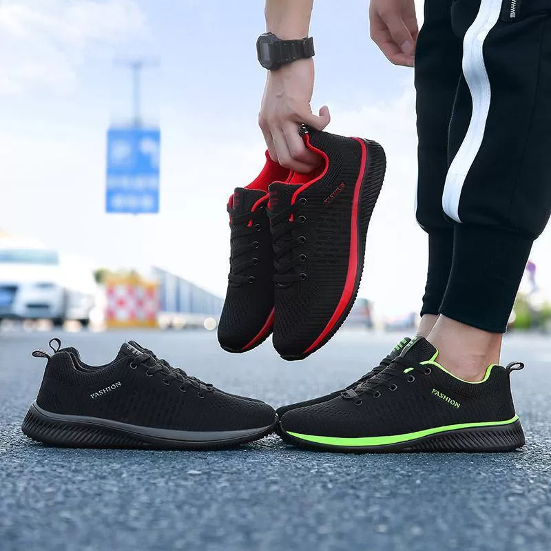 Libiyi Breathable Running Shoes for Women Men Outdoor Sport Fashion Comfortable Casual Men Sneakers