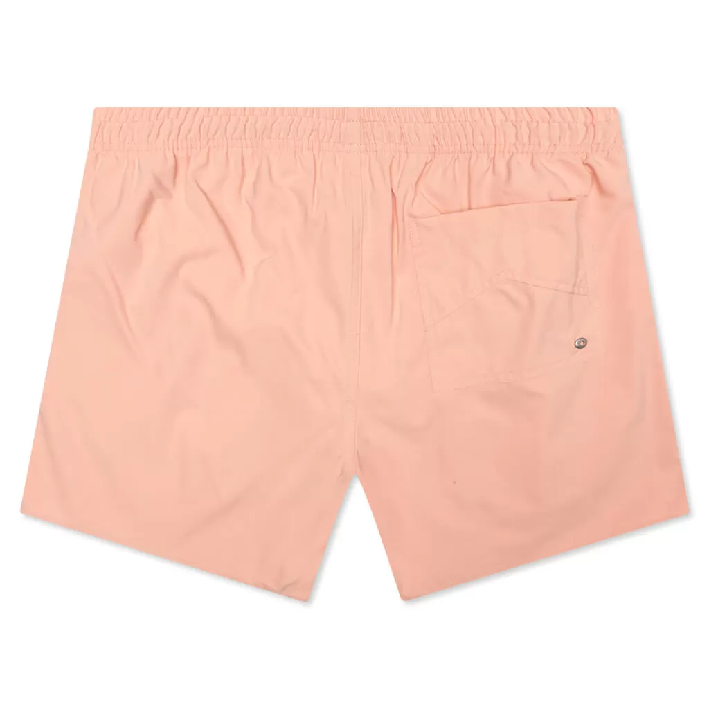 Logo Swim Trunks - Salmon Pink