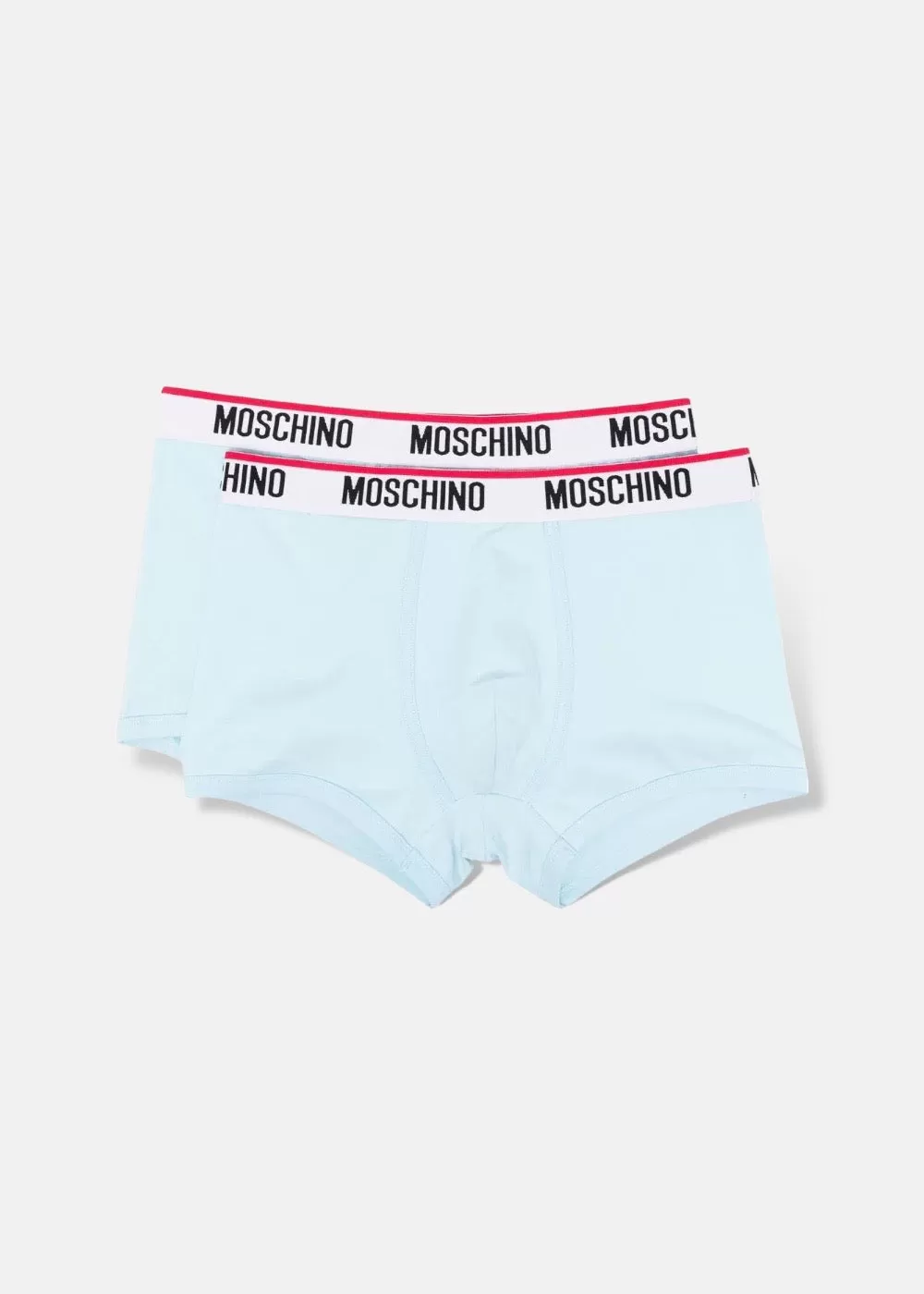 lot de 2  Boxers Moschino bleu ciel