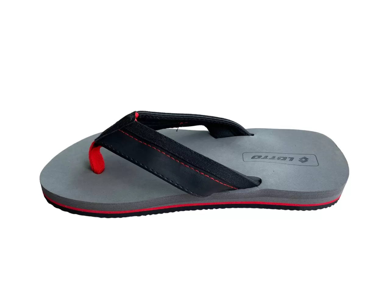 Lotto Flip-flops for the sea swimming pool Skiatos Flip 219536 9T5 charcoal-all black