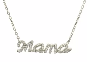 Mama CZ Pave Necklace