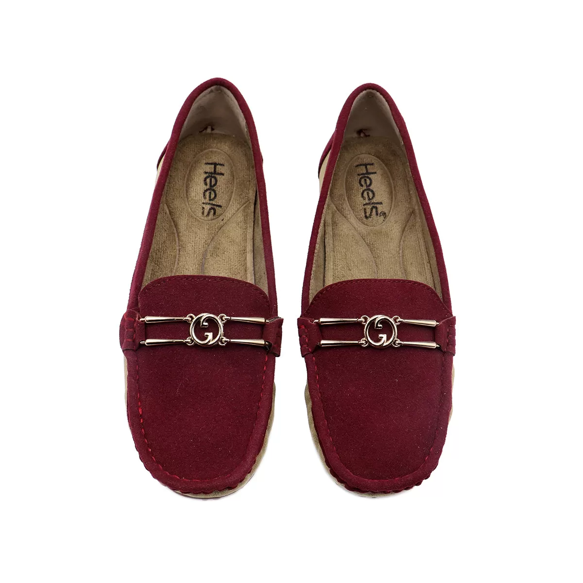 Maroon Casual Moza 095118