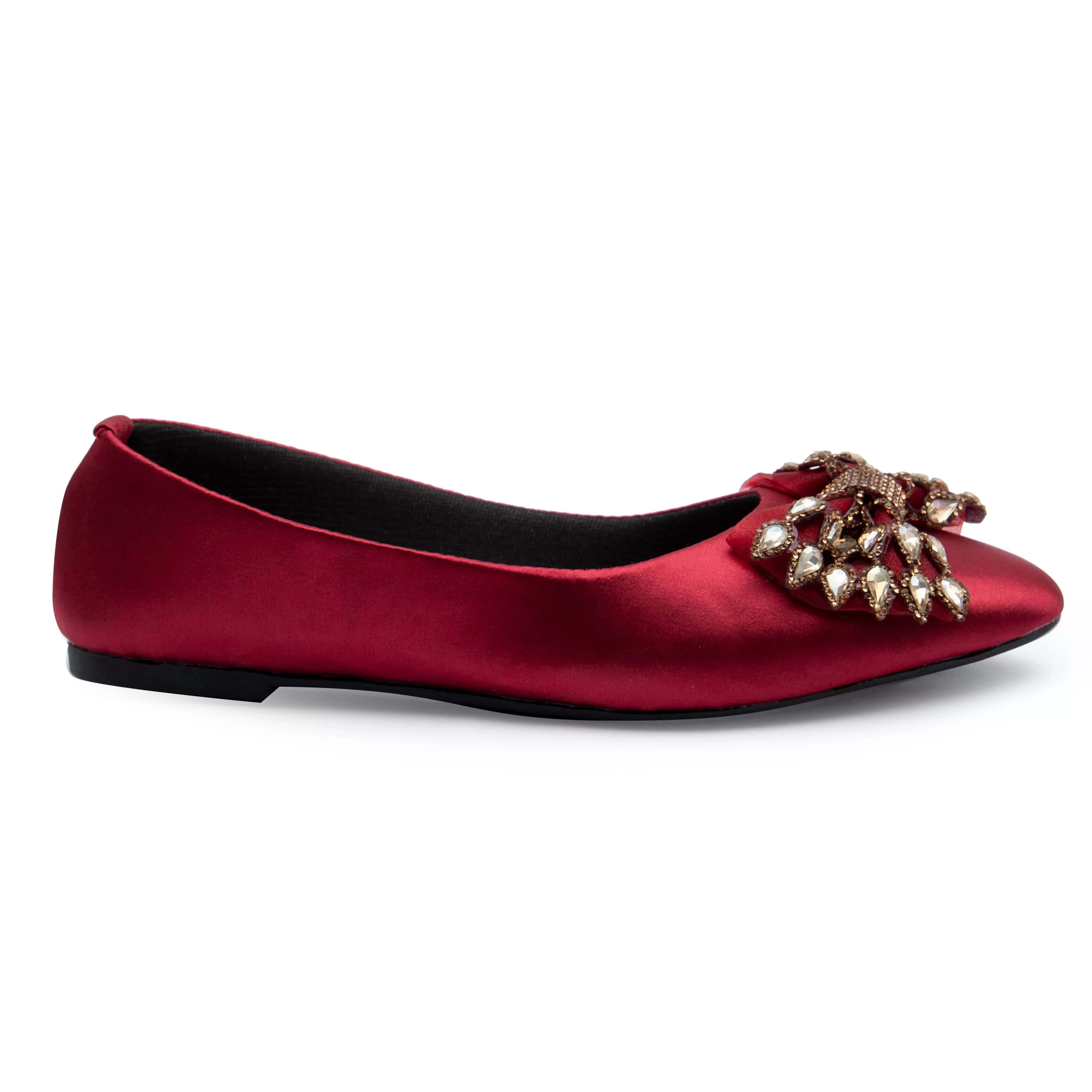 Maroon Casual Pumps 090618