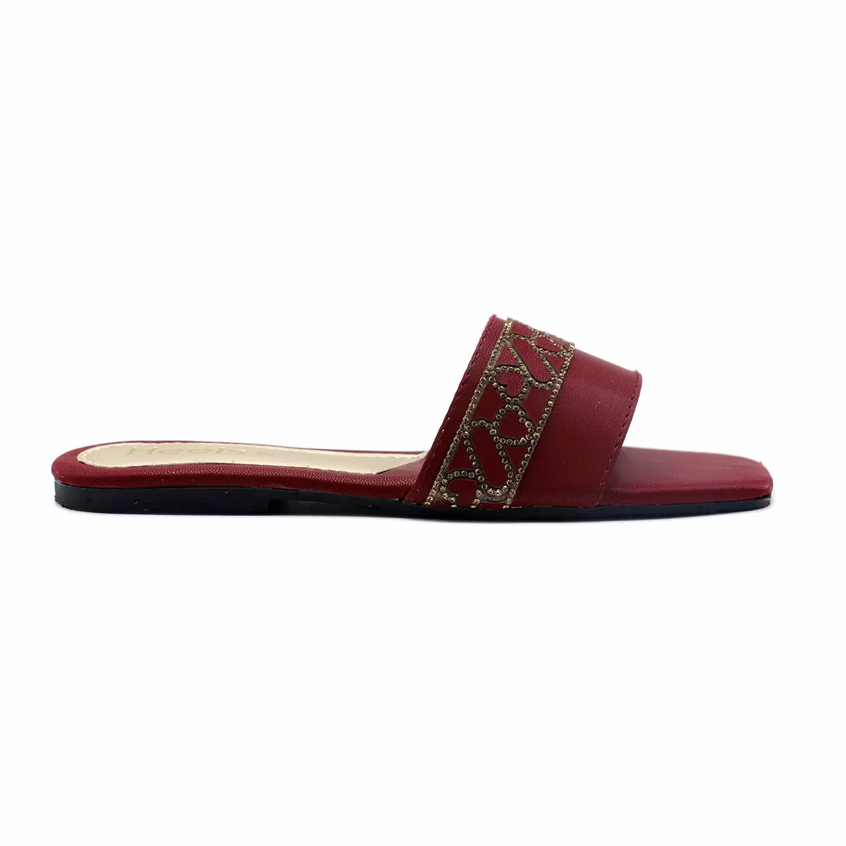 Maroon Casual Slipper 000386