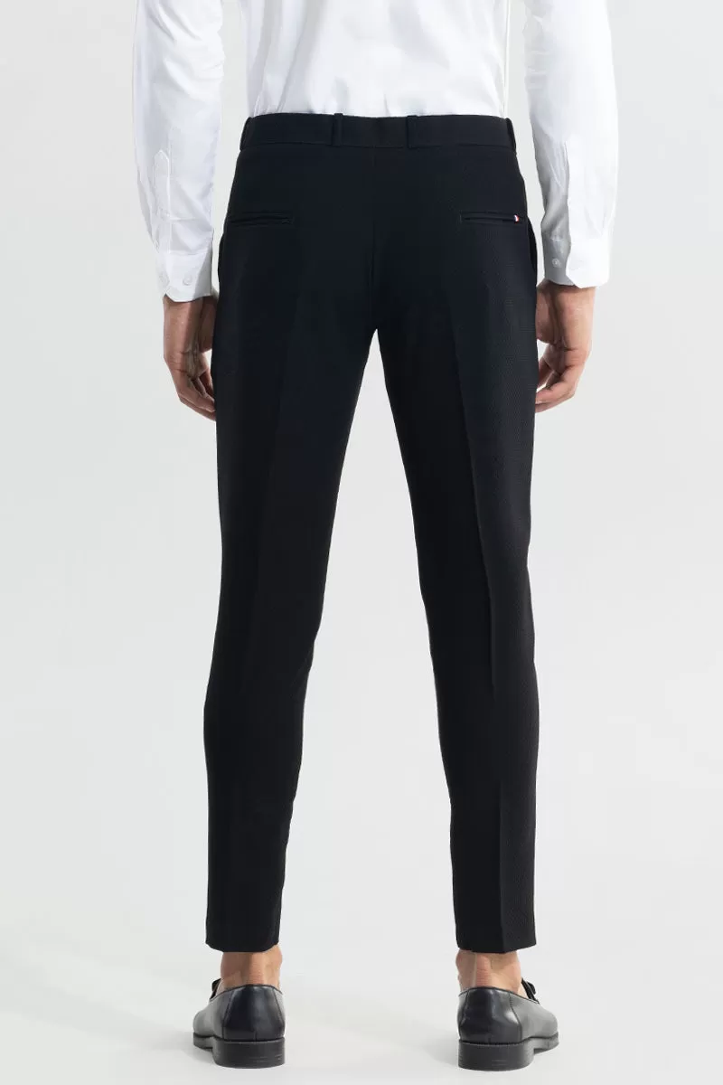 Masonry Black Trouser