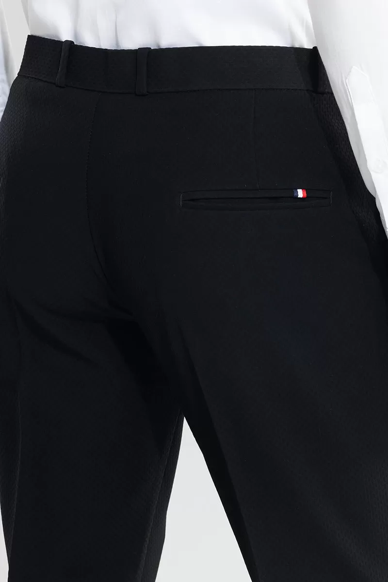 Masonry Black Trouser