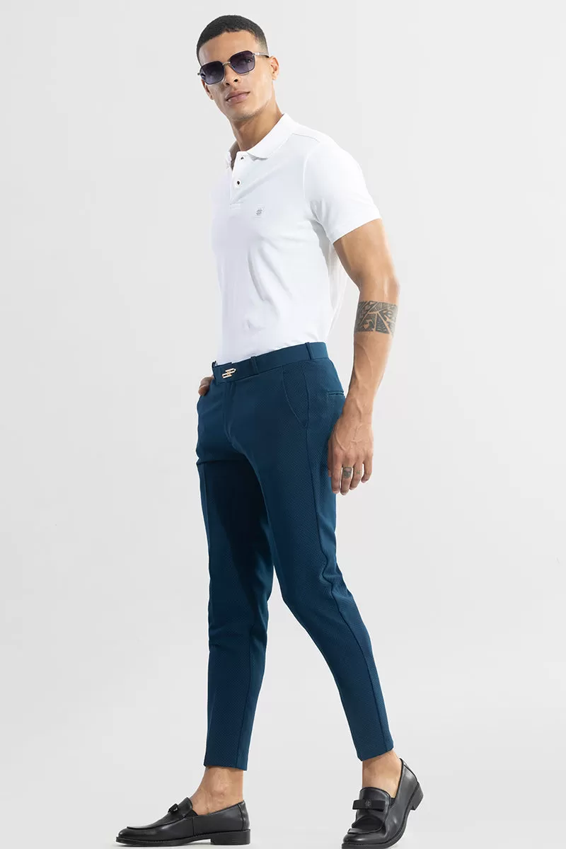 Masonry Peacock Blue Trouser