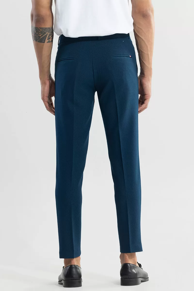 Masonry Peacock Blue Trouser