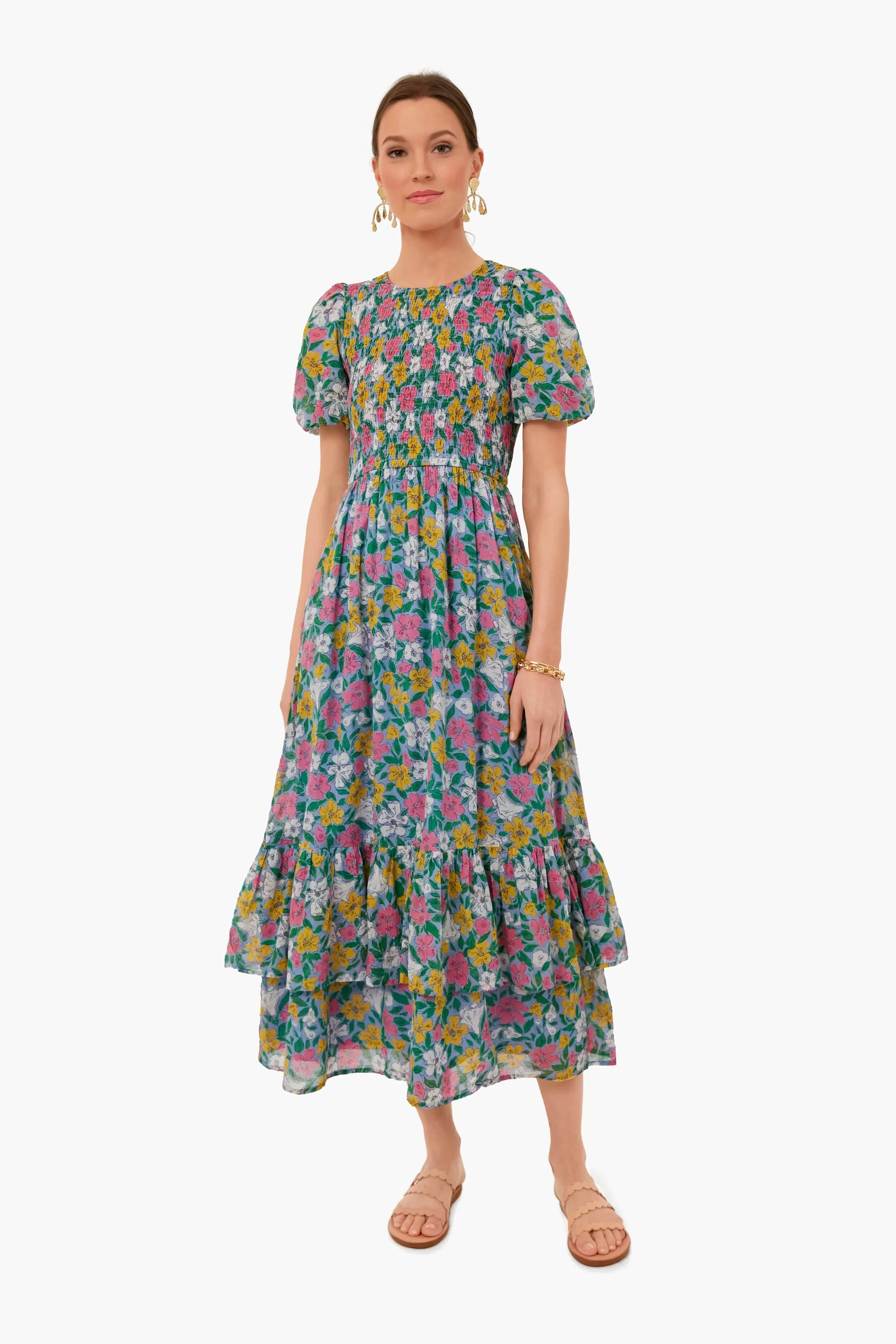 Melodic Floral Vista Quant Dress