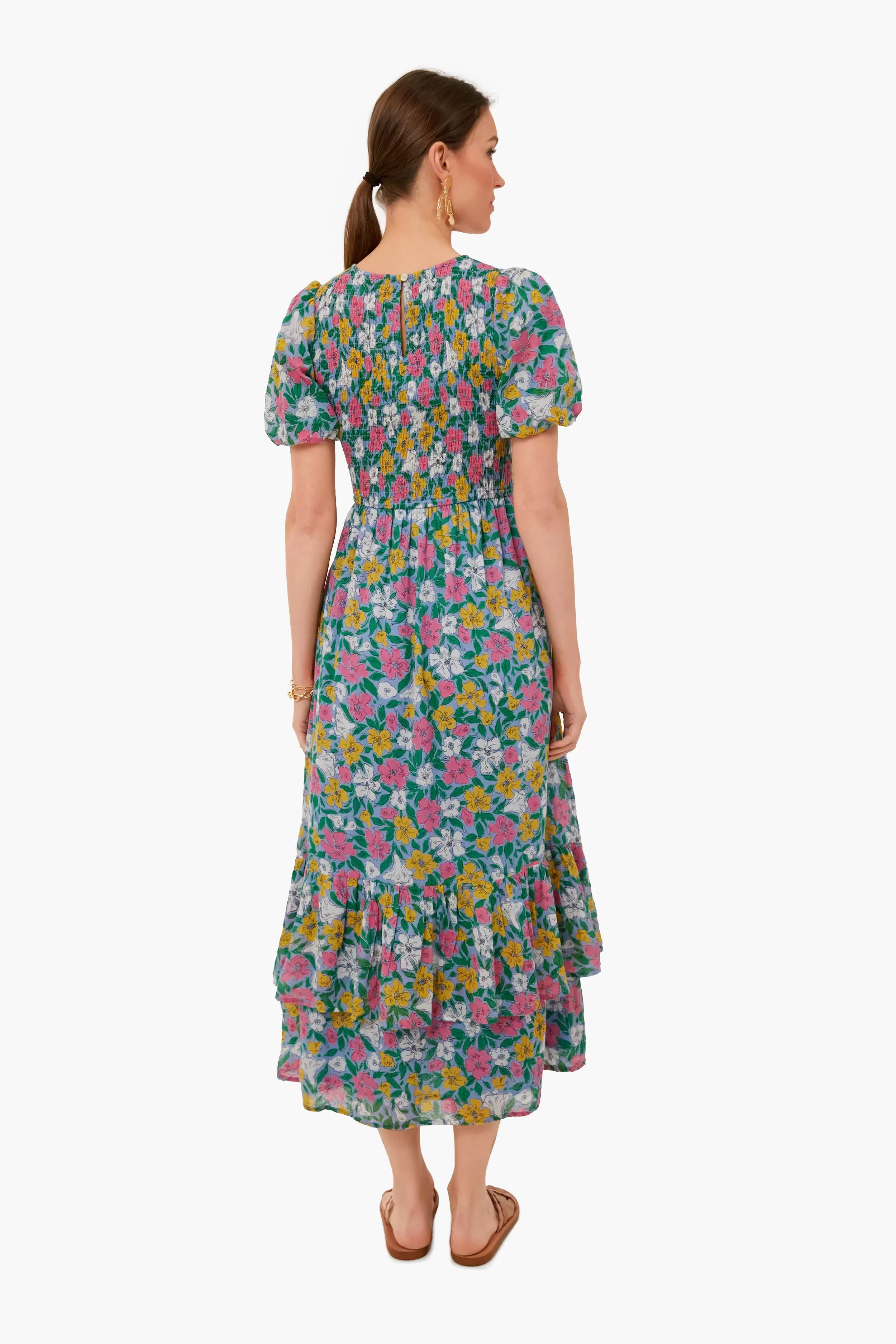 Melodic Floral Vista Quant Dress