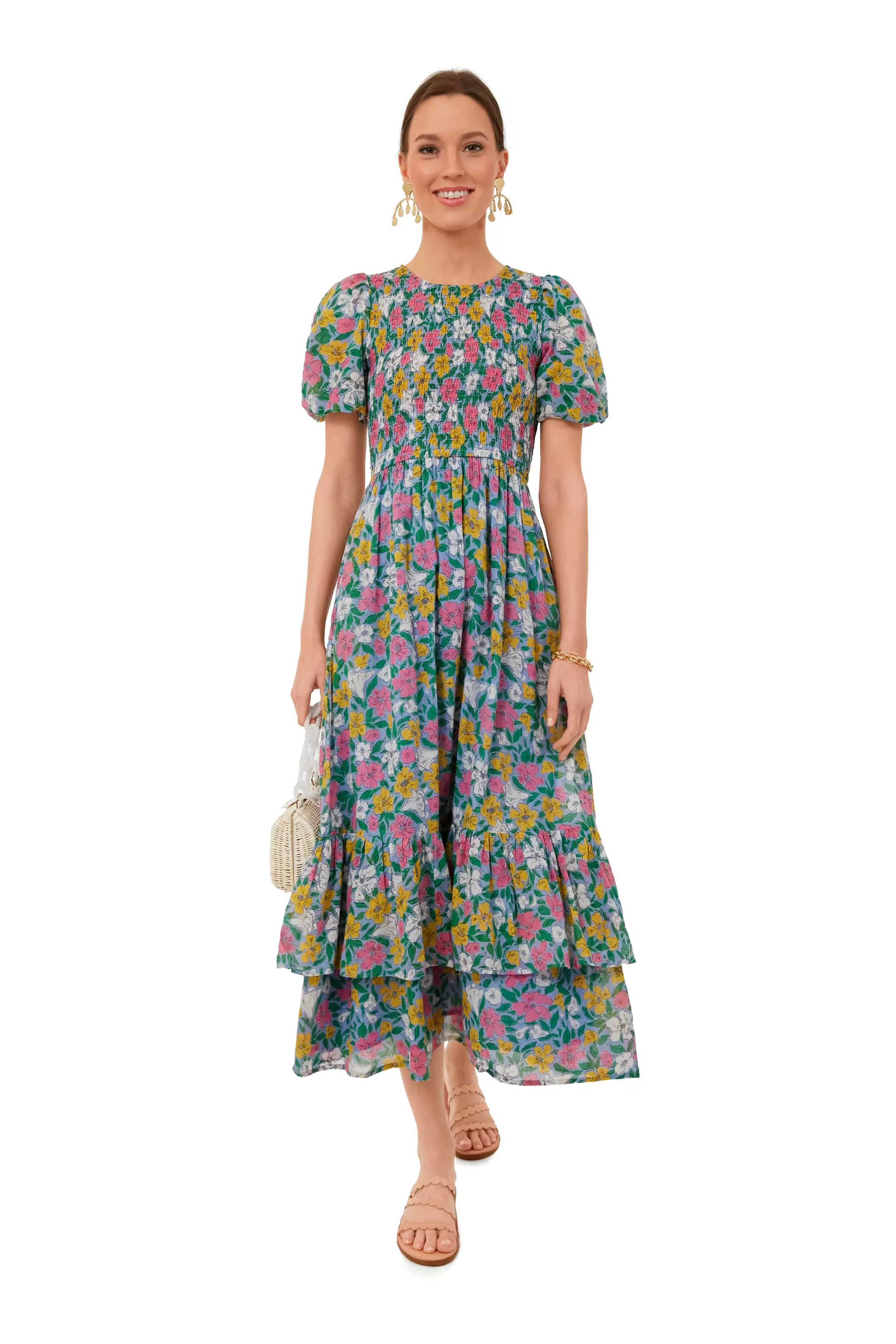 Melodic Floral Vista Quant Dress