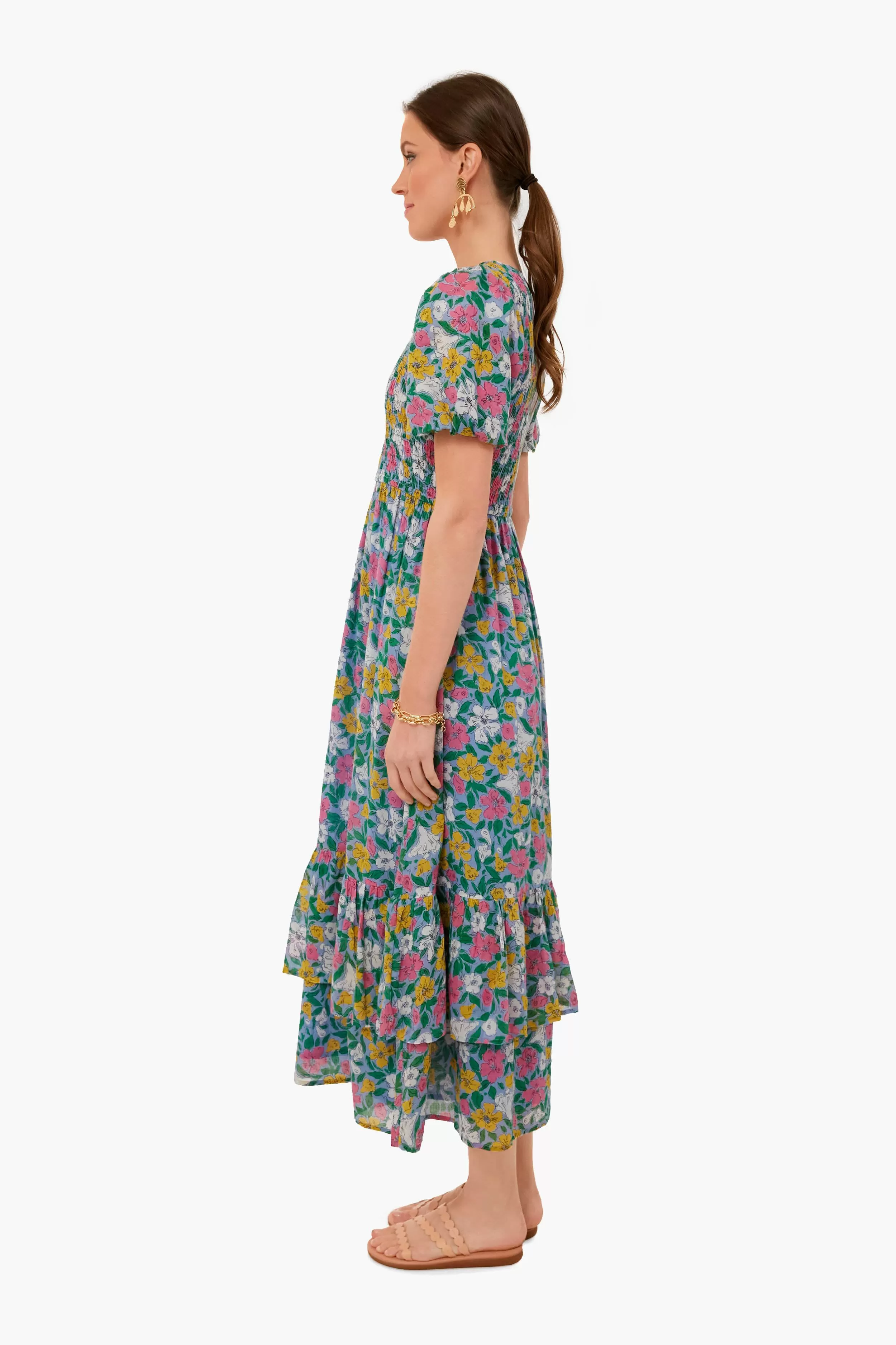 Melodic Floral Vista Quant Dress