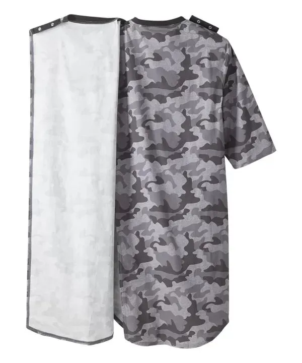 Men's Hospital Gown with Back Overlap