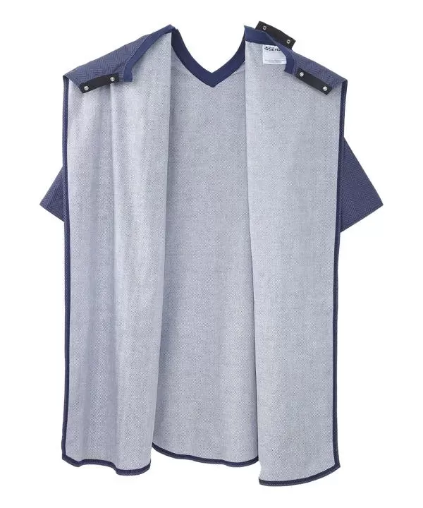 Men's Hospital Gown with Back Overlap