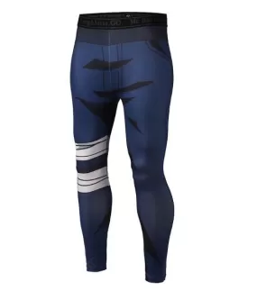 Men's Naruto 'Kakashi' Leggings Compression Spats