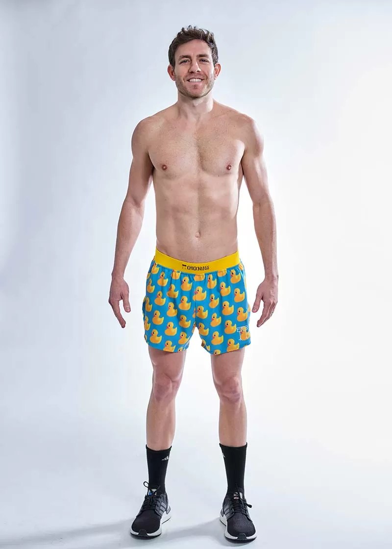 Men's Rubber Ducky 4" Half Split Shorts