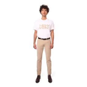 MENS VELVET TROUSER BEIGE