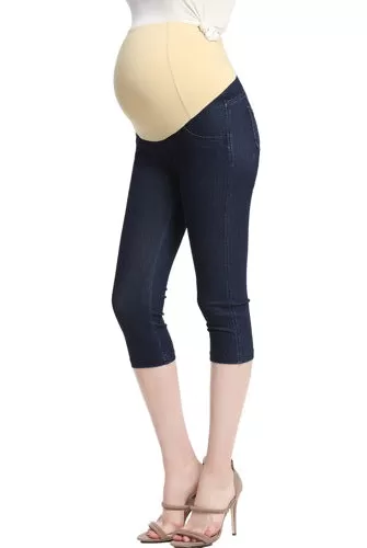 Momo Maternity Women's Capri Jeggings