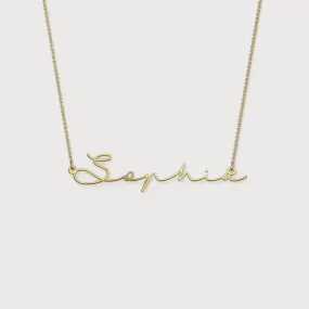 Mon Amour Name Necklace