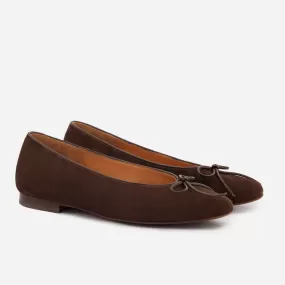 Mona Flat - Suede - Women's