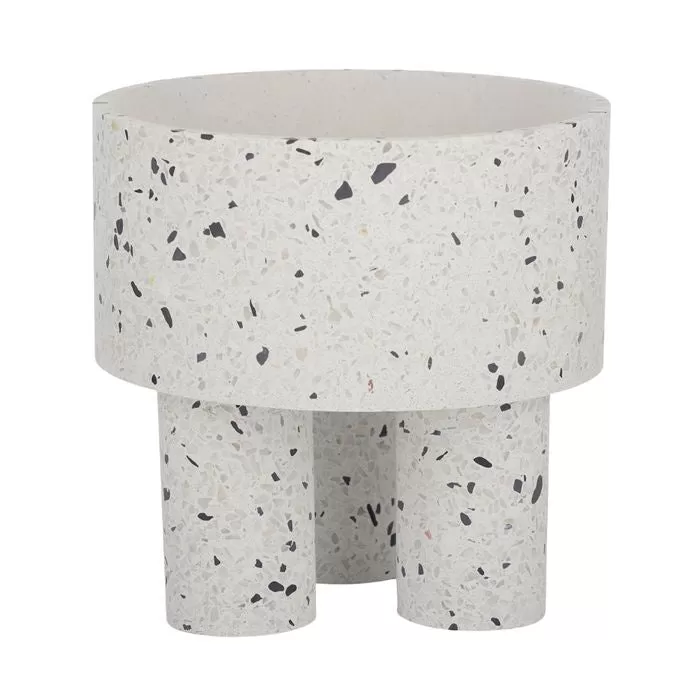 Morgan Terrazzo Footed Pot