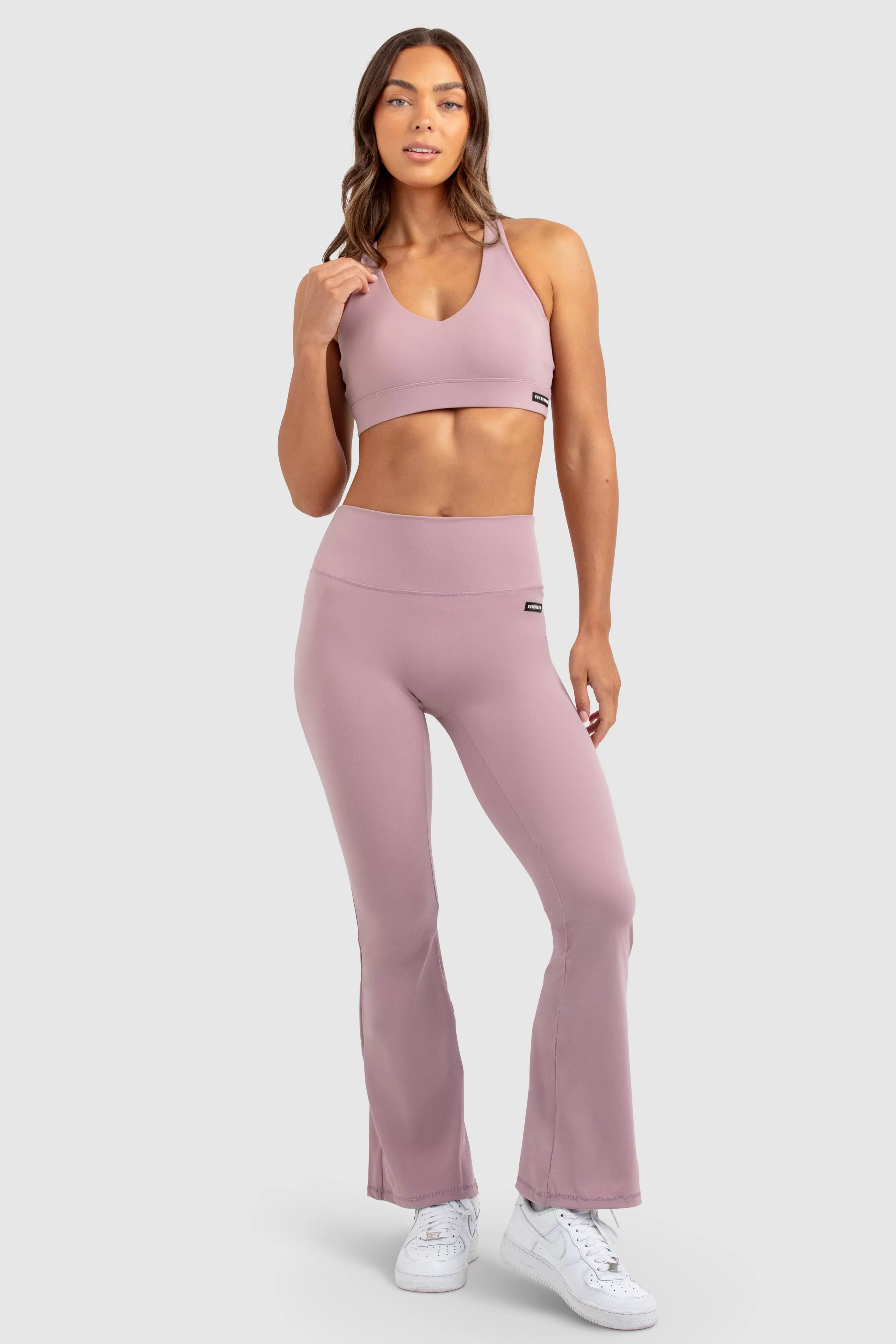 MotionSoft Flared Leggings - Soft Mauve