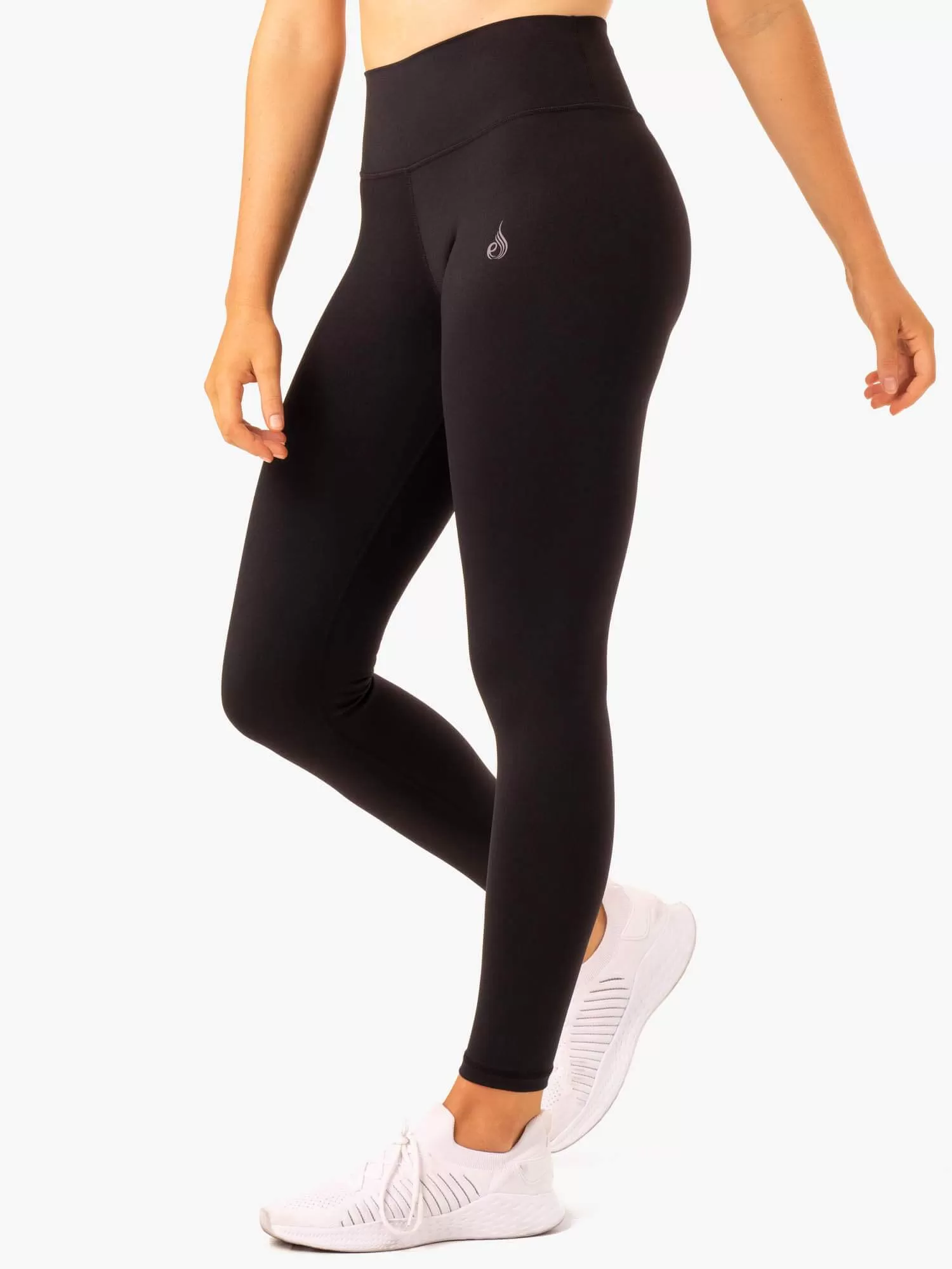 Movement High Waisted Pocket Leggings - Black