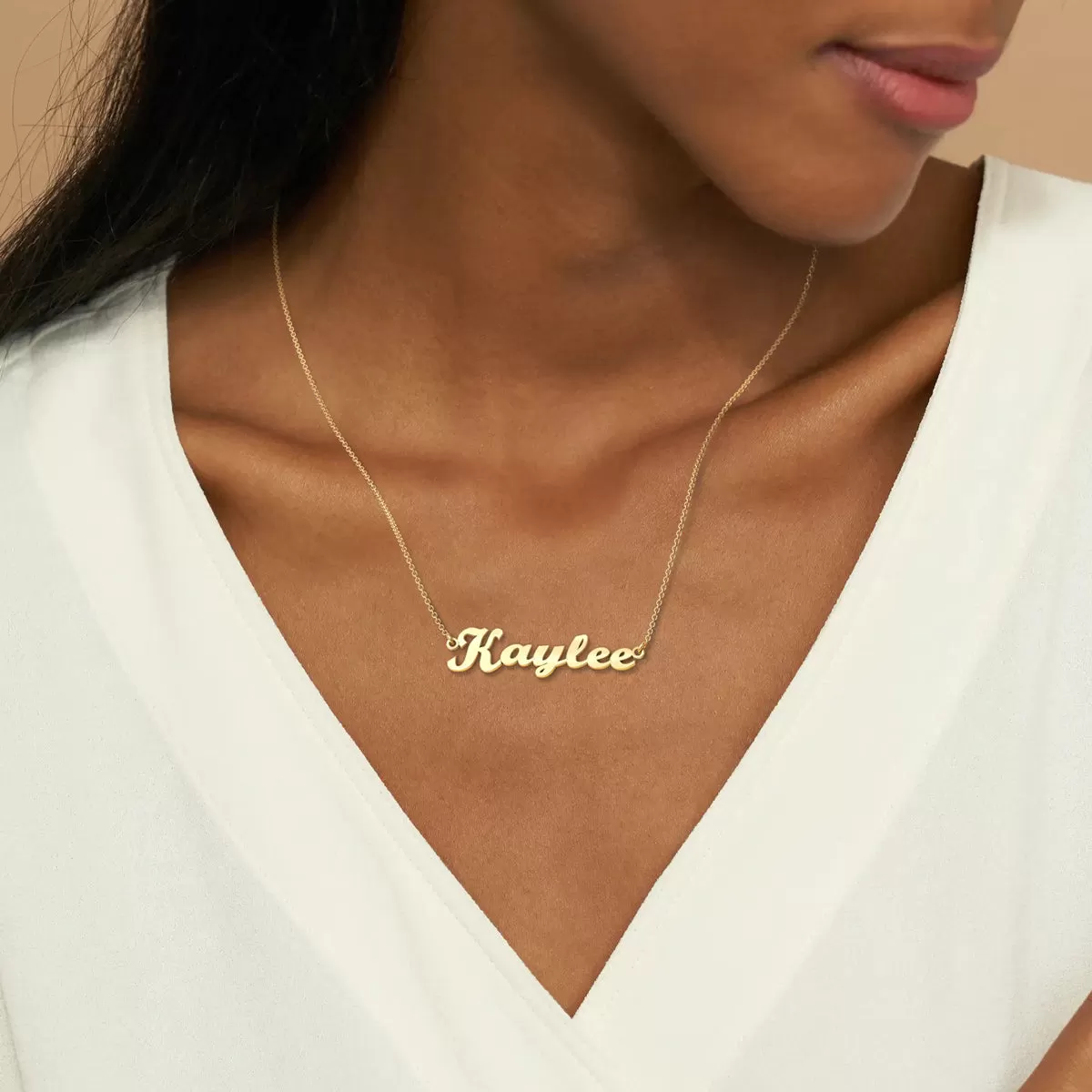 Nameplate Necklace