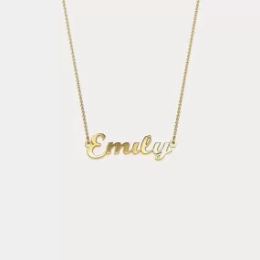 Nameplate Necklace