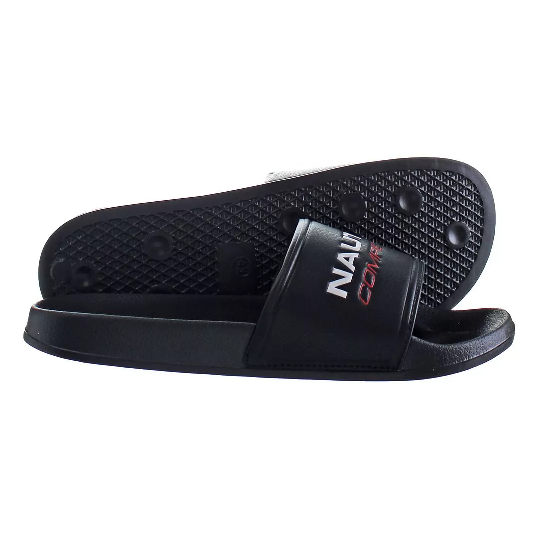 Nautica Grappo Black Mens Flip-Flops