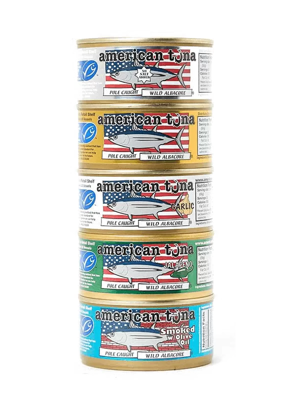 NEW! 5-Pack American Tuna Sampler Pack Made in USA