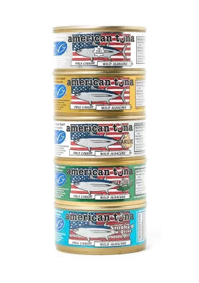 NEW! 5-Pack American Tuna Sampler Pack Made in USA