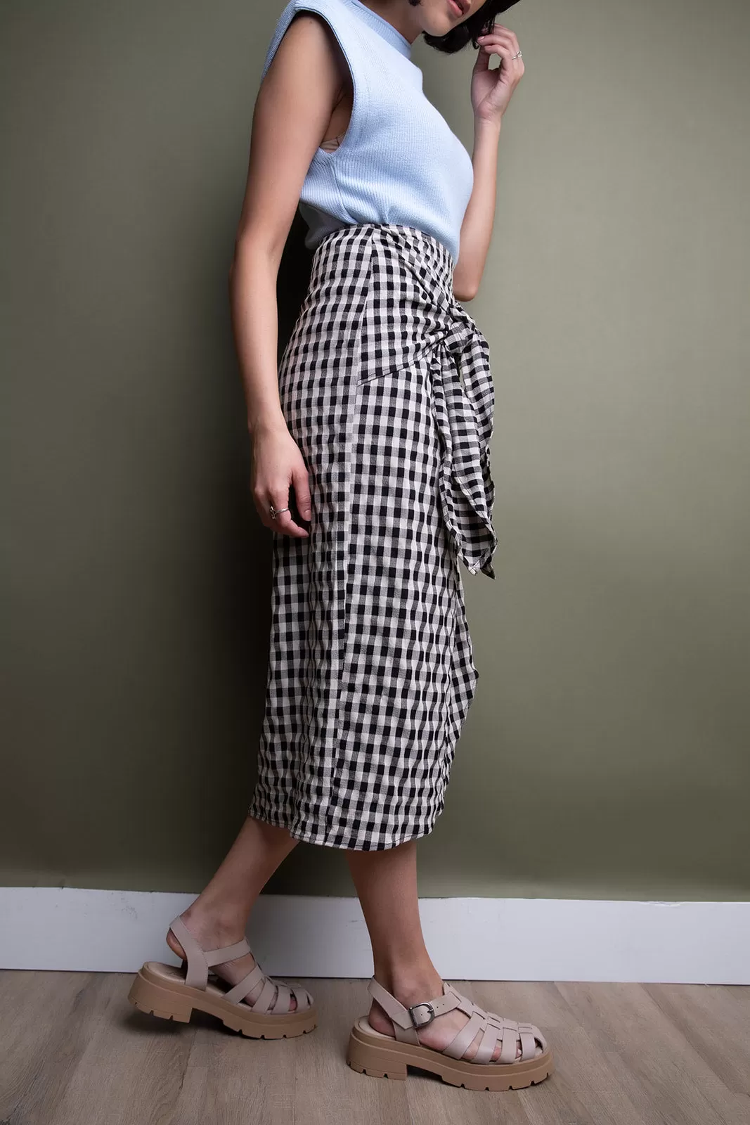 New to You Gingham Skirt FINAL SALE