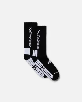 No Problemo Socks - Black