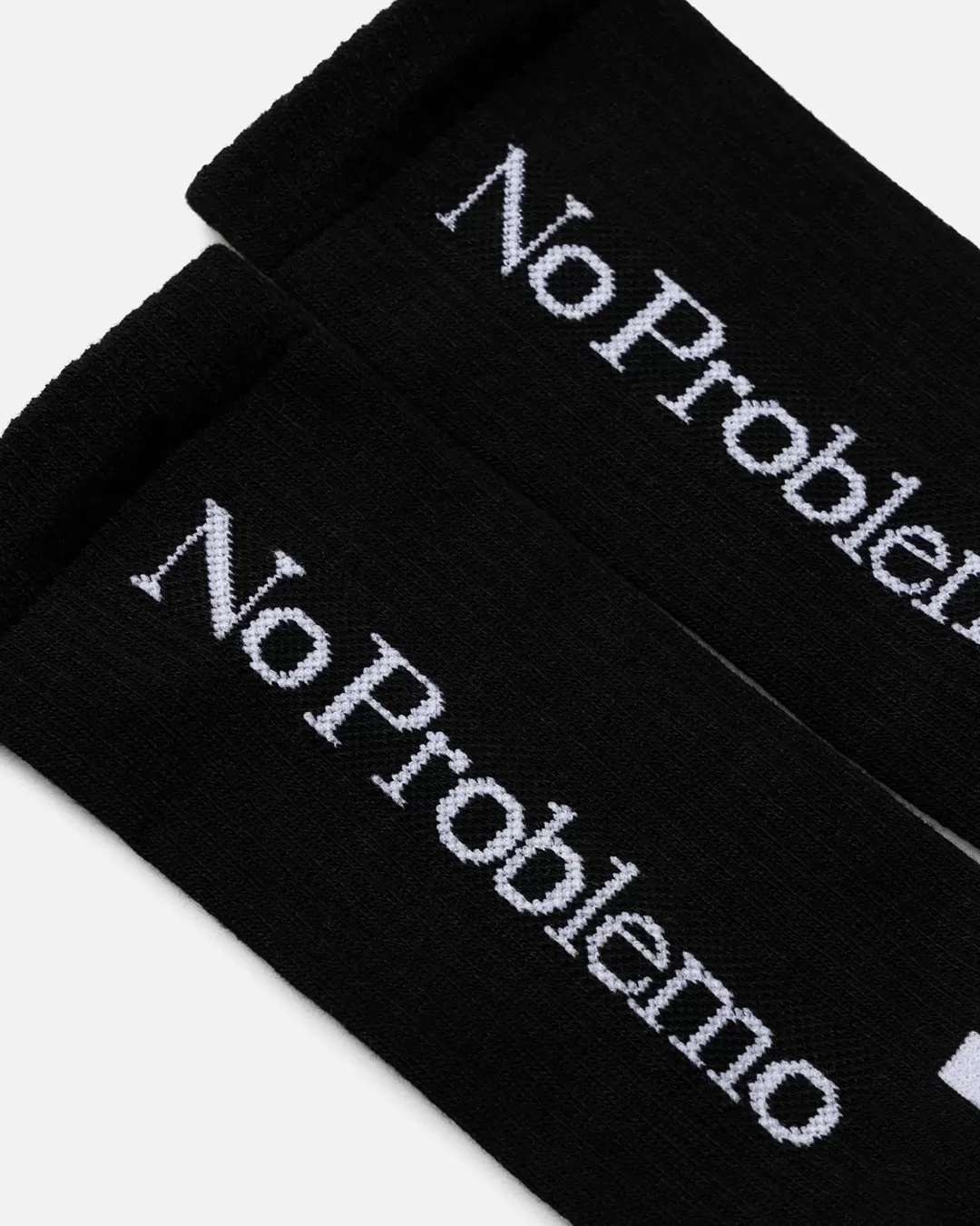 No Problemo Socks - Black